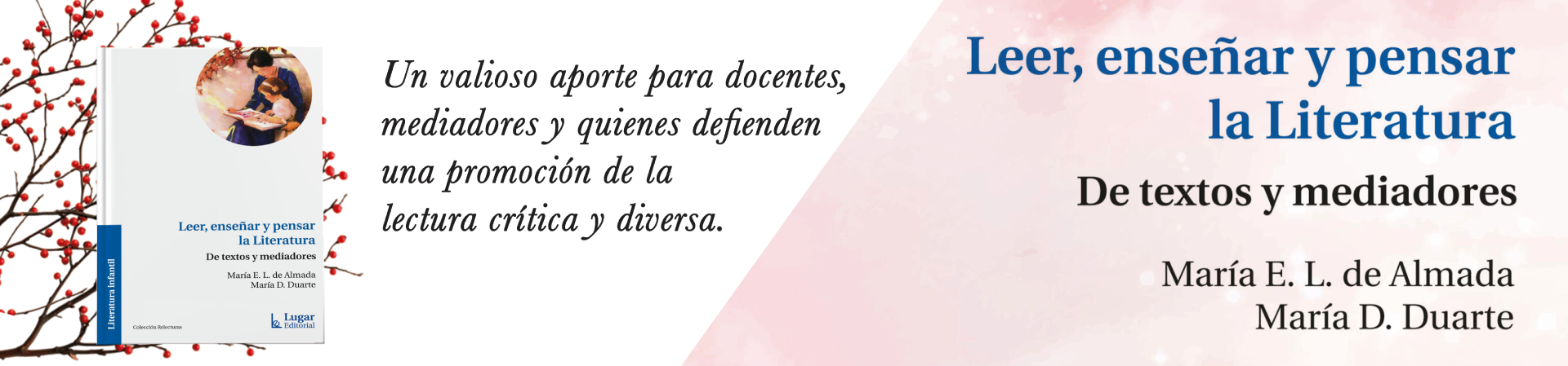 Leer, enseñar y pensar la Literatura - Diseño Banner